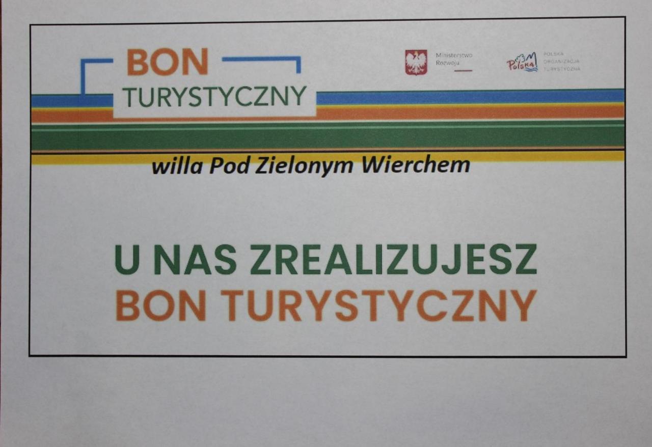 Willa Pod Zielonym Wierchem Zakopane Ngoại thất bức ảnh